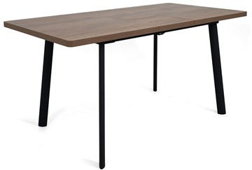Кухонный раздвижной стол Дали-1L(ноги черные, дуб табако) в Сарапуле - предосмотр 3