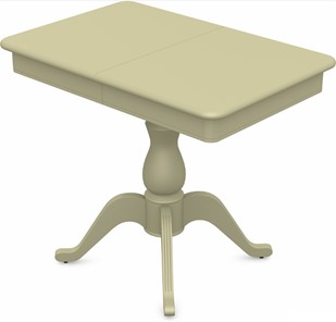 Обеденный раздвижной стол Фабрицио-1 исп. Мини 1100, Тон 10 Покраска + патина с прорисовкой (на столешнице) в Сарапуле