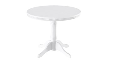 Кухонный раздвижной стол Орландо Т1, цвет Белый матовый (Б-111.02.1) в Глазове