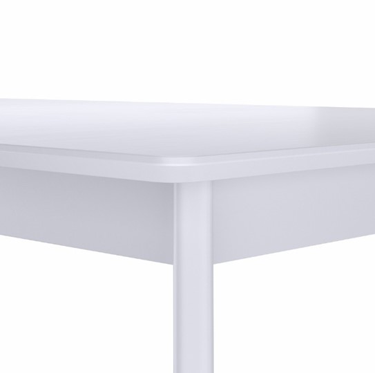 Кухонный стол раскладной Пегас Classic Plus 120, Белый в Глазове - изображение 3
