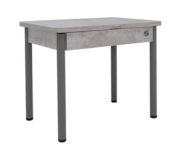 Маленький обеденный стол Прайм-3Р, Цемент светлый в Ижевске