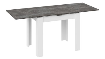 Кухонный раздвижной стол Промо тип 3 (Белый/Ателье темный) в Глазове - предосмотр 1