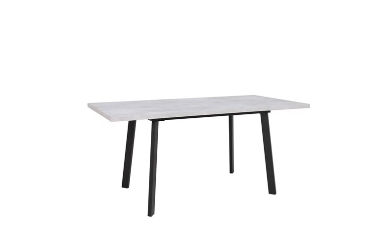 Раздвижной стол Робин, опоры прямые, цемент светлый в Глазове - изображение 2