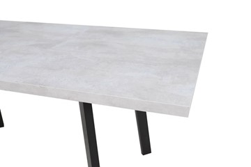 Раздвижной стол Робин, опоры прямые, цемент светлый в Сарапуле - предосмотр 3