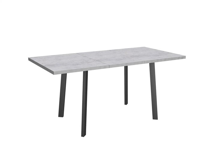 Раздвижной стол Робин, опоры прямые, цемент светлый в Глазове - изображение 4