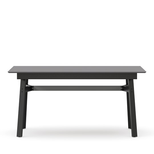 Обеденный стол 1600 Элиот ЛД 414.100.000, Оникс Серый/Чёрный в Глазове - изображение 2