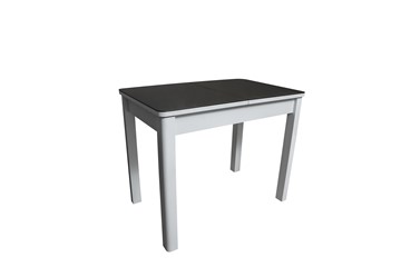 Стеклянный стол Айсберг-1СТ белое-черное в Ижевске