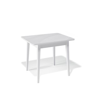 Раздвижной стол Kenner 900M (Белый/Стекло белое сатин) в Сарапуле