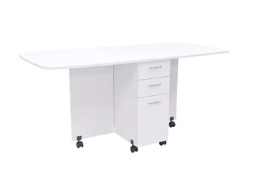 Кухонный стол 1-6702, Белый в Сарапуле