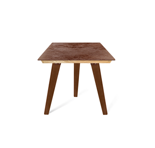Керамический кухонный стол SHT-TU16 (3 шт.)/ТT8 60/60 (темный орех/прозрачный лак/коричневая сепия) в Глазове