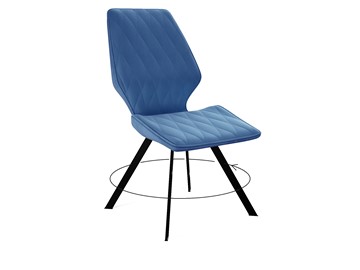 Обеденный стул 243 PRO поворотный синий/черный в Глазове