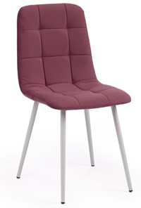 Обеденный стул CHILLY MAX 45х54х90 сливовый 16/белый арт.18286 в Глазове