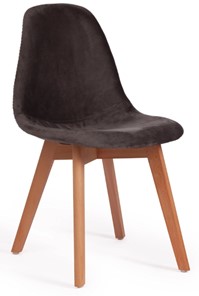 Кухонный стул CINDY SOFT (mod. C1021F1) 53 х 45 х 81 серый (HLR 24)/натуральный арт.15846 в Сарапуле