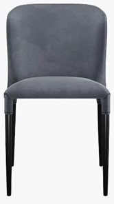 Обеденный стул dikline 275 С103 серый ножки черные в Сарапуле