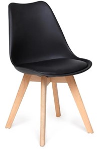 Обеденный стул TULIP (mod. 73) 48,5х52,5х83 черный арт.14210 в Глазове