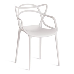 Кухонный стул Cat Chair (mod.028) пластик, 54,5*56*84 белый арт.19623 в Сарапуле
