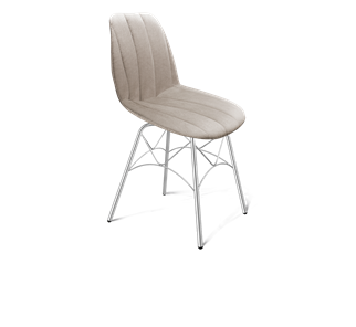 Обеденный стул SHT-ST29-С1 / SHT-S107 (лунный камень/хром лак) в Ижевске
