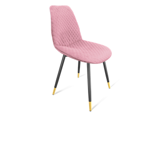 Обеденный стул SHT-ST29-С22 / SHT-S95-1 (розовый зефир/черный муар/золото) в Сарапуле