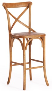 Кухонный барный стул CROSS BAR (mod.CE6002) 49,5х52,5х117 Груша (№3) арт.12820 в Глазове