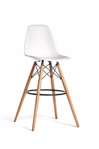 Барный стул derstuhl DSL 110 Wood bar (белый) в Глазове