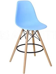 Барный стул DSL 110 Wood bar (голубой) в Глазове