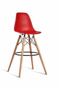 Барный стул derstuhl DSL 110 Wood bar (красный) в Глазове
