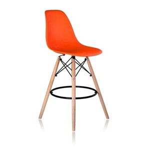 Барный стул DSL 110 Wood bar (оранжевый) в Глазове