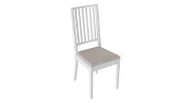 Обеденный стул Родос 2 (Белый матовый/тк № 110) в Глазове