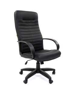 Офисное кресло CHAIRMAN 480 LT, экокожа, цвет черный в Глазове