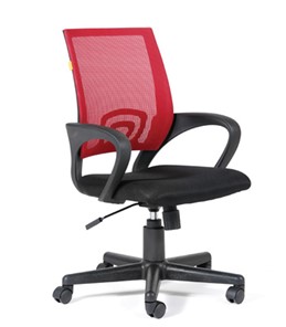 Компьютерное кресло CHAIRMAN 696 black Сетчатый акрил DW69 красный в Сарапуле