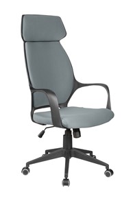 Офисное кресло Riva Chair 7272 (Серый/черный) в Глазове