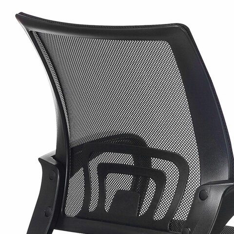 Кресло офисное Brabix Fly MG-396 (с подлокотниками, сетка, черное) 532083 в Глазове - изображение 6