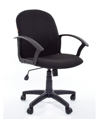 Компьютерное кресло CHAIRMAN 681 Ткань C-3 черное в Сарапуле - изображение