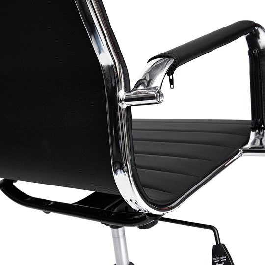 Компьютерное кресло URBAN кож/зам, черный, арт.14459 в Глазове - изображение 7
