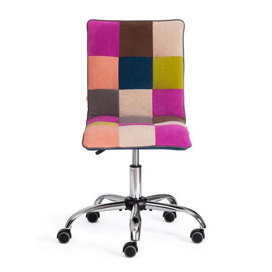 Компьютерное кресло ZERO (спектр) ткань, флок, цветной арт.15370 в Глазове - изображение 4