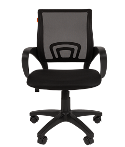 Кресло компьютерное CHAIRMAN 696 black Сетчатый акрил DW62 черный в Сарапуле - предосмотр 1
