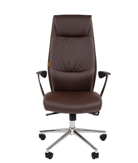 Офисное кресло CHAIRMAN Vista Экокожа премиум коричневая (vista) в Глазове - изображение 3