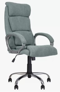 Кресло для офиса DELTA (CHR68) ткань SORO 34 в Глазове