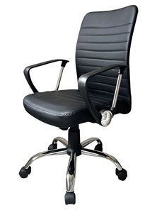 Кресло компьютерное С 161 W черный в Сарапуле
