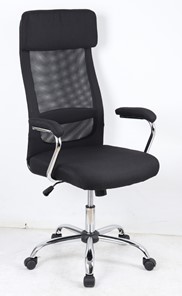 Кресло офисное VASSA BLACK (чёрный) в Сарапуле