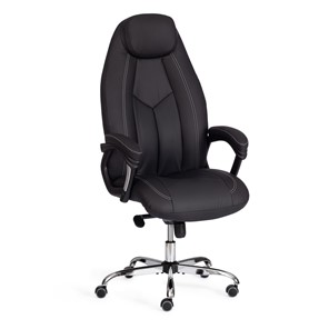 Офисное кресло BOSS Lux, кож/зам, черный, арт.21151 в Глазове
