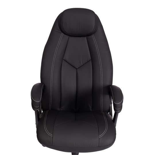 Офисное кресло BOSS Lux, кож/зам, черный, арт.21151 в Глазове - изображение 6
