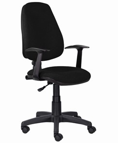 Компьютерное кресло Brabix Comfort MG-321, регулируемая эргономичная спинка, ткань, черное в Глазове