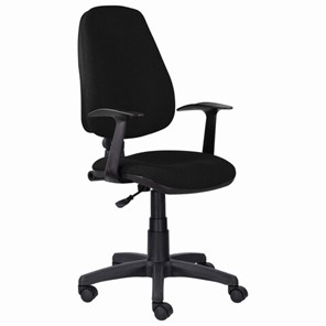 Офисное кресло BRABIX "Comfort MG-321", регулируемая эргономичная спинка, ткань, черное, 532556 в Глазове