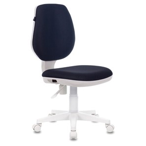 Офисное кресло BRABIX "Fancy MG-201W", без подлокотников, пластик белый, серое, 532412, MG-201W_532412 в Глазове