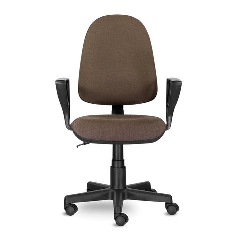 Офисное кресло Brabix Prestige Ergo MG-311 (регулируемая эргономичная спинка, ткань, коричневое) 531875 в Сарапуле - изображение 2