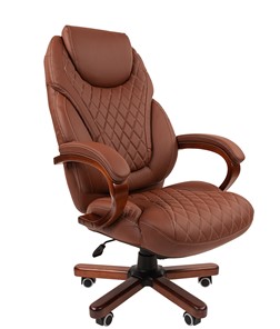 Кресло CHAIRMAN 406, коричневый в Сарапуле