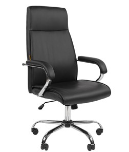 Офисное кресло CHAIRMAN 425 экокожа черная в Сарапуле - предосмотр