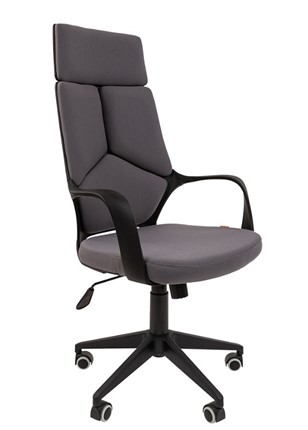 Кресло компьютерное CHAIRMAN 525, серое в Глазове - изображение