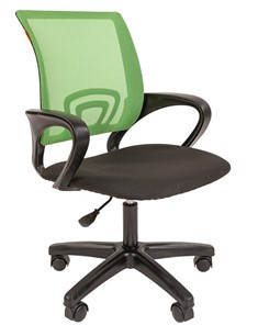 Офисное кресло CHAIRMAN 696 black LT, зеленое в Глазове